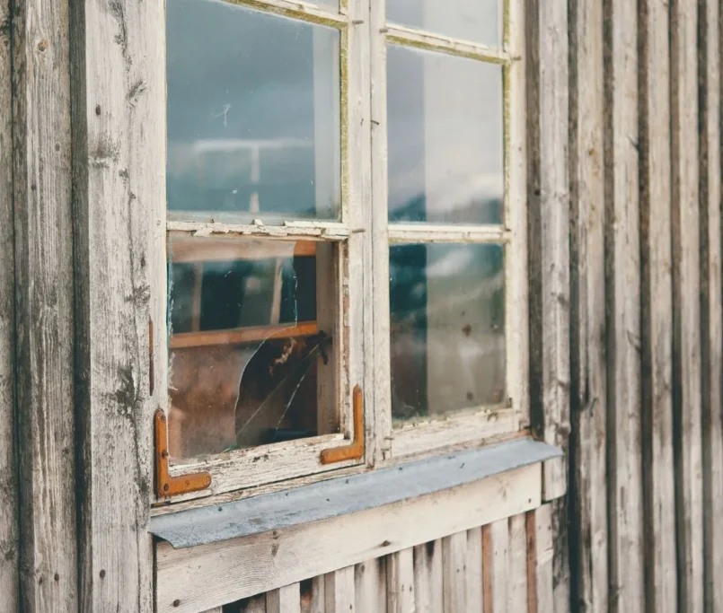 Window Frames Are Rotting or Damaged