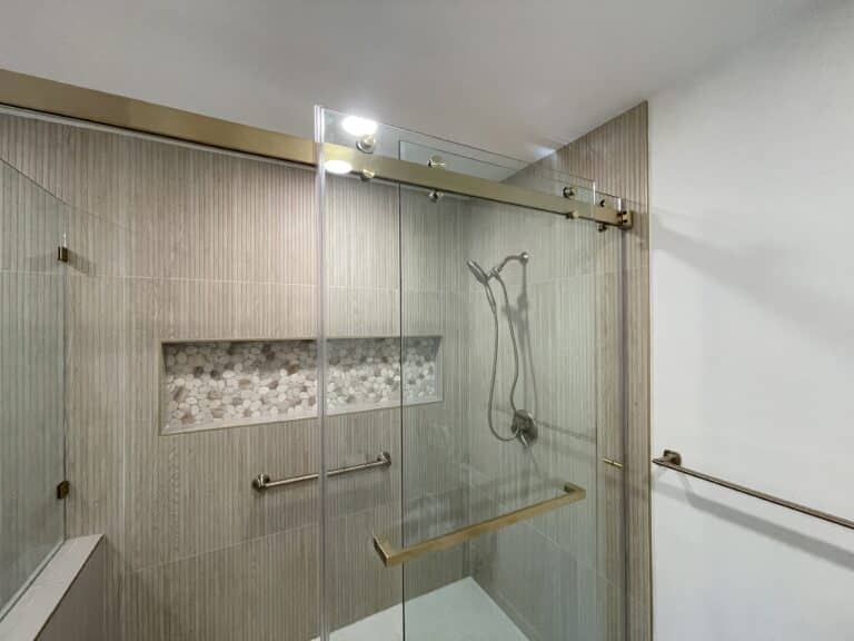 Bathroom remodeling project in Los Angeles