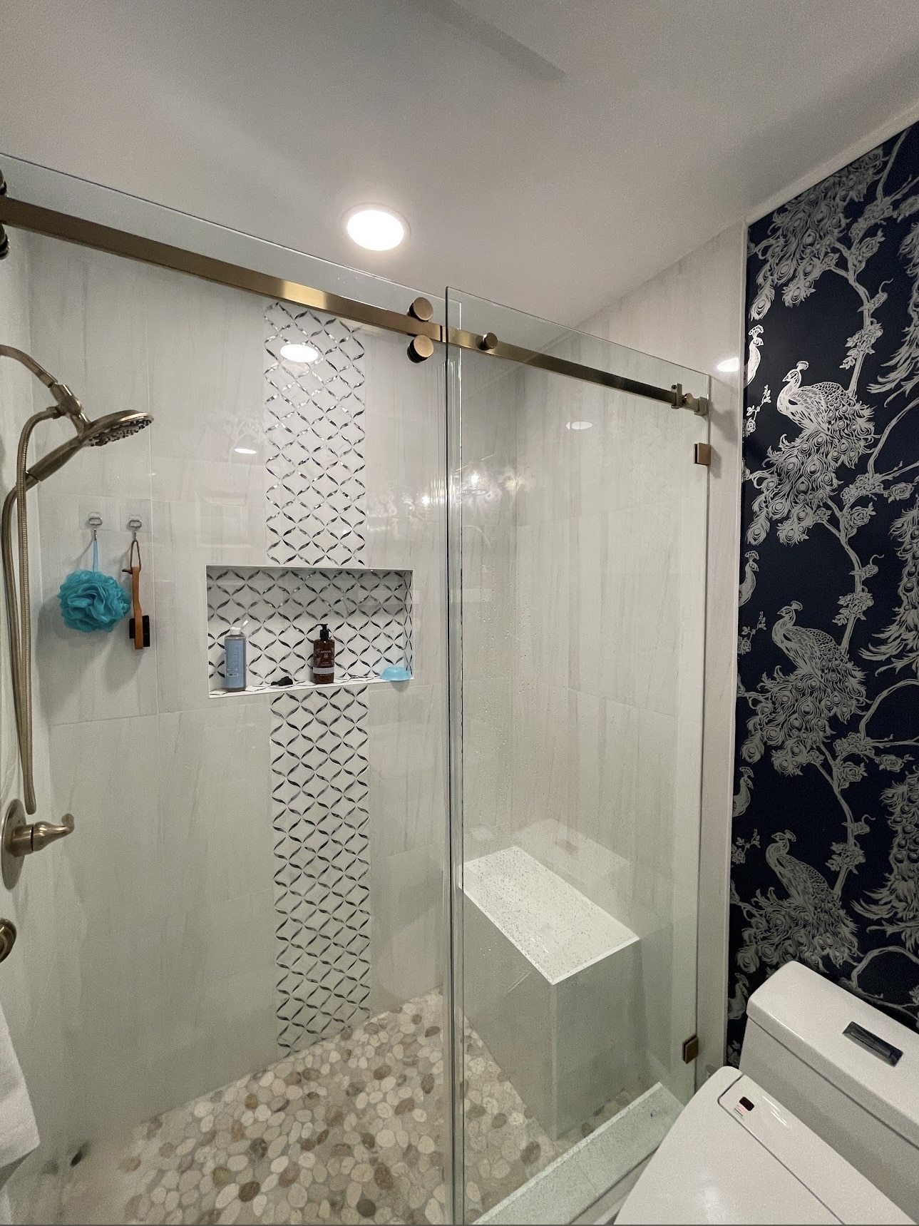 Bathroom remodeling project in Los Angeles