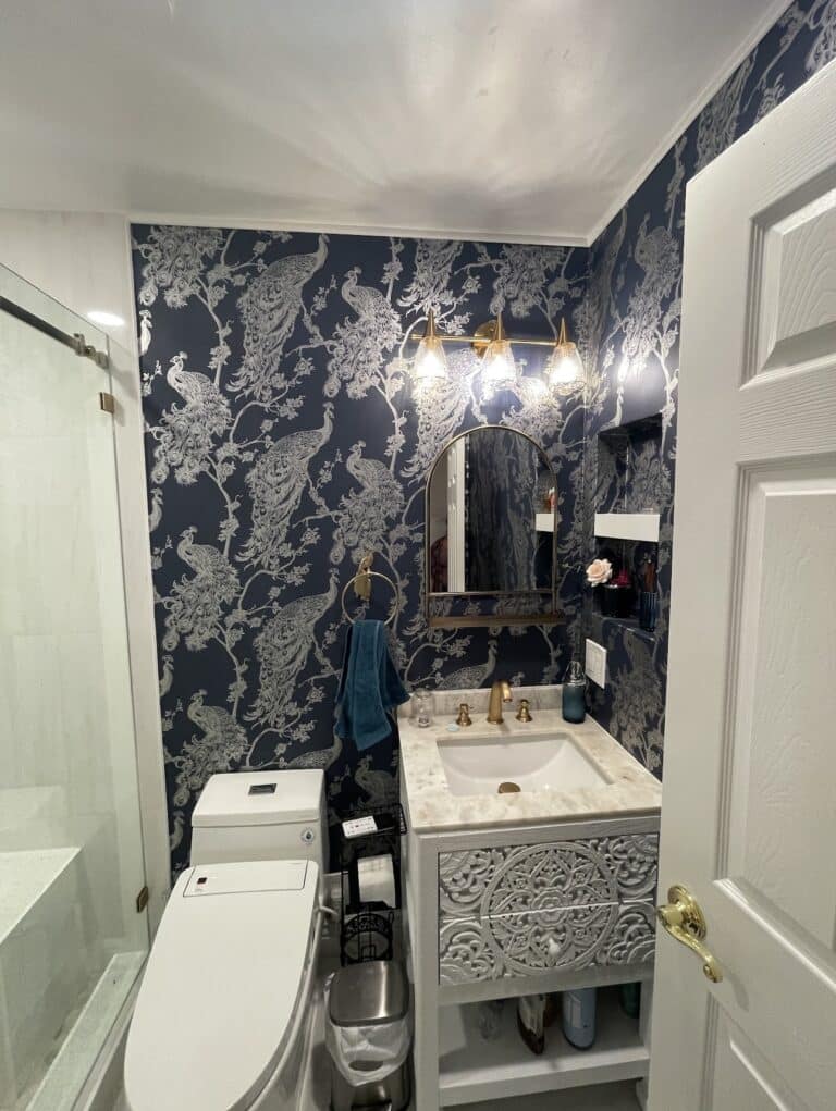 Bathroom remodeling project in Los Angeles