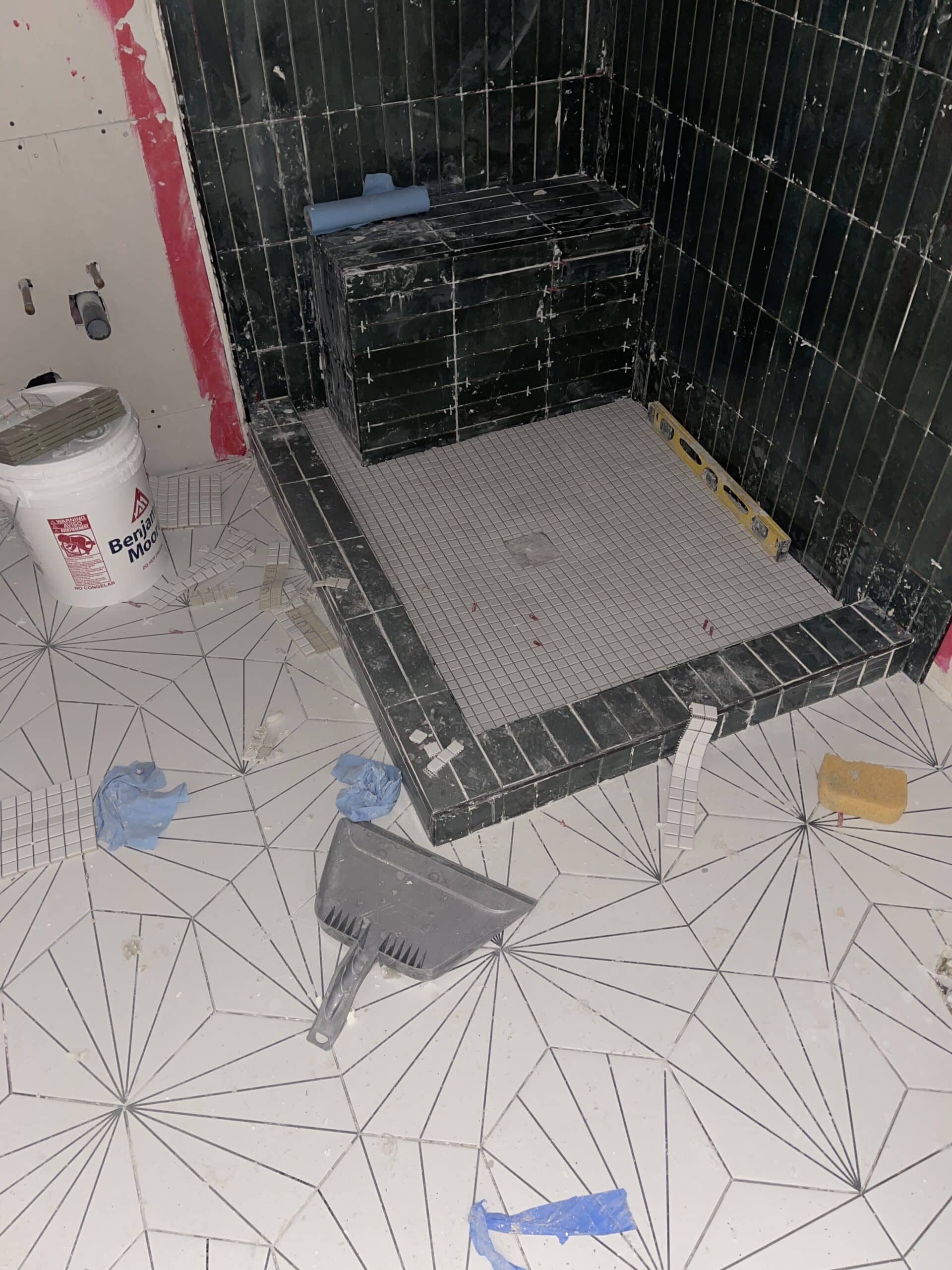 Bathroom remodeling project in Los Angeles