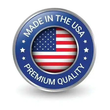 Made in the USA premium quality, American flag design